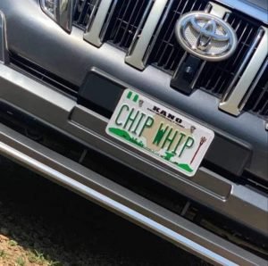 Number plate