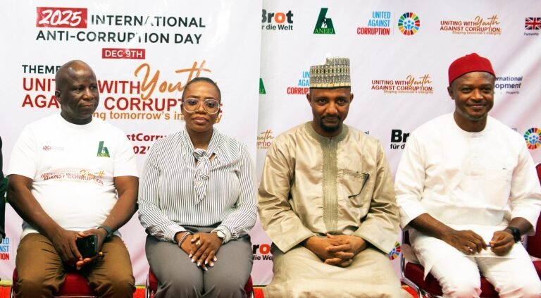 ANEEJ holds 2025 International Anti-Corruption Day Public Dialogue in Abuja