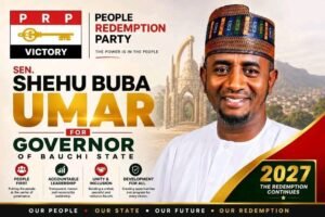 Senator Shehu Buba Umar dumps APC, joins PRP