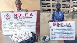 Grandpas arrested for drug trafficking in Abia, Ekiti