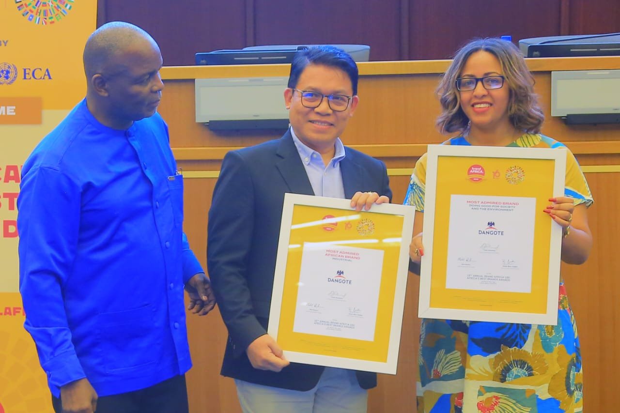 Dangote named Africa’s ‘Most Admired Brand’ for 8th consecutive year, reinforces dominance in industrial, social impact, development rankings