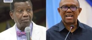 Peter Obi defends Pastor Adeboye, urges youths to reject hate, division